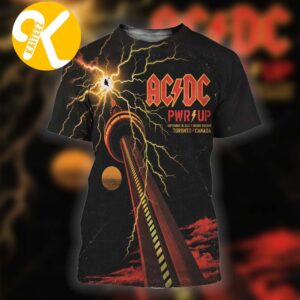 ACDC Toronto Canada Event Poster At Rogers Stadium In Toroto Canada On September 16 2026 All Over Print Shirt