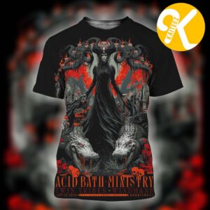 Acid Bath Morrison CO Event Poster At Red Rocks Amphitheater In Morrison CO On September 15 2026 All Over Print Shirt