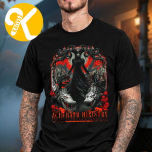 Acid Bath Morrison CO Event Poster At Red Rocks Amphitheater In Morrison CO On September 15 2026 Unisex T-Shirt