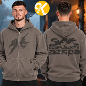 Aespa Merch Synk Complaexity World Tour 2026 Logo Zip Up Hoodie