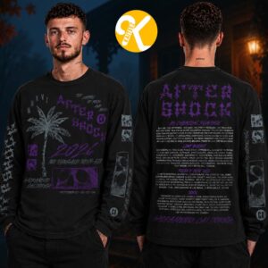 Aftershock Festival 2026 Merch In Sacramento CA On October 1-4 2026 Face Palm Line Up Two Sided Unisex Longsleeve Shirt