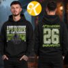 Aftershock Festival 2026 Merch In Sacramento CA On October 1-4 2026 In Chains Line Up Two Sided Unisex Hoodie