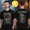 Aftershock Festival 2026 Merch In Sacramento CA On October 1-4 2026 Overbite Line Up Two Sided Unisex T-Shirt