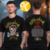 Aftershock Festival 2026 Merch In Sacramento CA On October 1-4 2026 Stardust Skull Line Up Two Sided Unisex T-Shirt