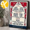 Dave Matthews Band Spokane Wildfire Response Poster At The Gorge Amphitheatre In George WA On September 4 5 6 2026 Home Decor Poster Canvas