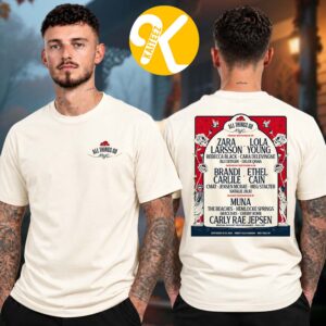 All Thing So Music Festival 2026 At Forest Hills Stadium In New York NY On September 25-27 2026 Line Up Two Sided Unisex T-Shirt
