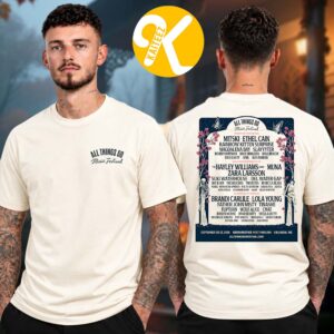 All Thing So Music Festival 2026 At Merriweather Post Pavilion In Columbia MD On September 25-27 2026 Line Up Two Sided Unisex T-Shirt