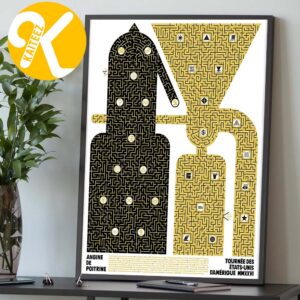 Angine De Poitrine USA Tour 2026 Tour Dates Home Decor Poster Canvas