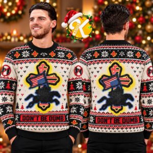 Asap Rocky Dont Be Dumb Airbrush Ugly Christmas Sweater