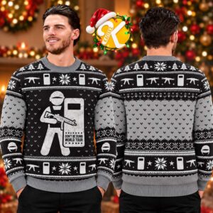 Asap Rocky Dont Be Dumb Military Ugly Christmas Sweater