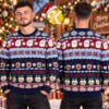 Aston Villa North Pole Stadium Christmas Jumper Ugly Sweater Aston Villa North Pole Stadium Christmas Jumper Ugly Sweater