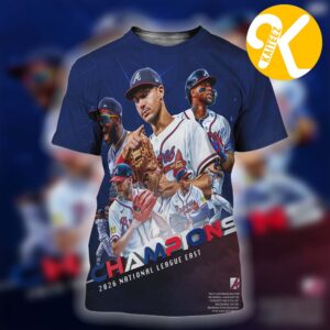 Atlanta Braves 2026 NL East Champions 7th Title In Last 9 Years All Over Print Shirt