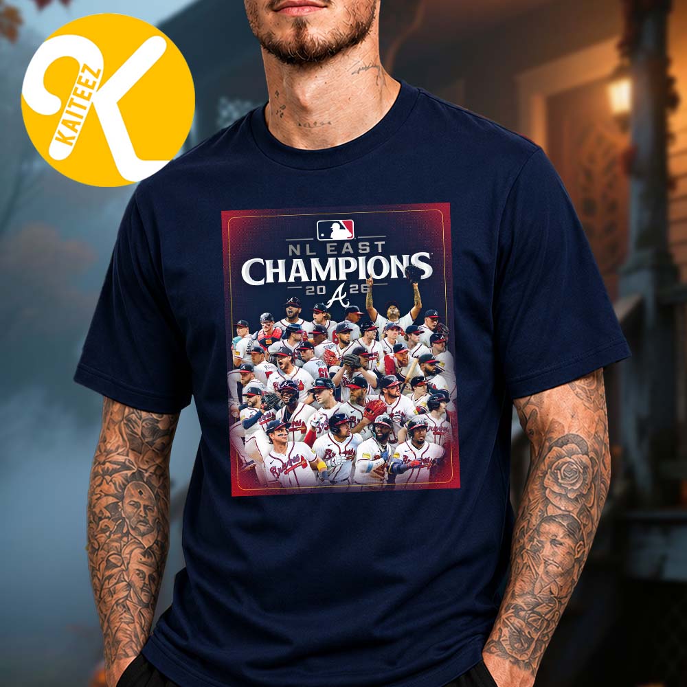 Atlanta Braves Are Your 2026 NL East Champions Unisex T-Shirt Atlanta Braves Are Your 2026 NL East Champions Unisex T-Shirt