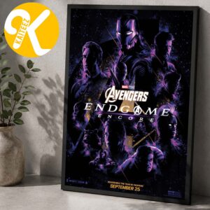 Avengers Endgame Encore Official Poster In Theaters On September 25 2026 Home Decor Poster Canvas