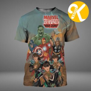BABYMETAL Marvel Zombies War Zone Comic BABYMETAL EDITION All Over Print Shirt