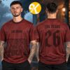 Saves The Day Merch Fall Tour 2026 Football Jersey