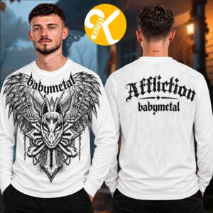 Babymetal x Affliction Pop Up Complex NY Collection Mask Unisex Longsleeve