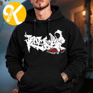 Bayway Merch The Ignorance Is Bliss Tour 2026 Figure With Red Sneakers Unisex Hoodie