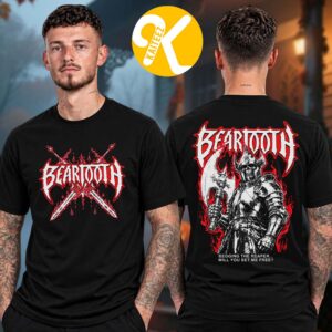 Beartooth Merch Axe Knight Two Sided Unisex T-Shirt