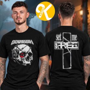Beartooth Merch Barbed Skull Two Sided Unisex T-Shirt