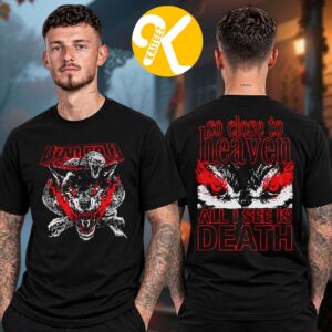 Beartooth Merch Wolf Snake Two Sided Unisex T-Shirt