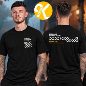 Bigbang Oakland CA Exclusive Event Tee At Oakland-Alameda County Coliseum In Oakland CA On September 4 5 2026 Two Sided Unisex T-Shirt