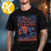 Billy Strings Denver CO Event Poster At Ball Arena In Denver CO On September 18 19 20 2026 Art By Ryan Duggan Unisex T-Shirt