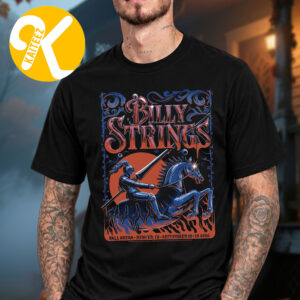 Billy Strings Denver CO Event Poster At Ball Arena In Denver CO On September 18 19 2026 Art By Lewy Jones Unisex T-Shirt