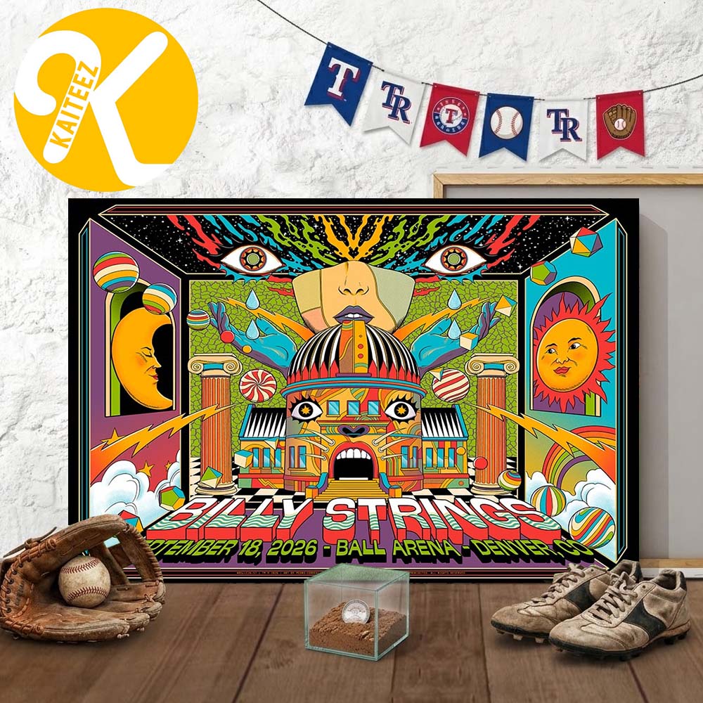 Billy Strings Denver CO Event Poster Night 1 At Ball Arena In Denver CO On September 18 2026 Art By Pedro Correa Home Decor Poster Canvas Billy Strings Denver CO Event Poster Night 1 At Ball Arena In Denver CO On September 18 2026 Art By Pedro Correa Home Decor Poster Canvas
