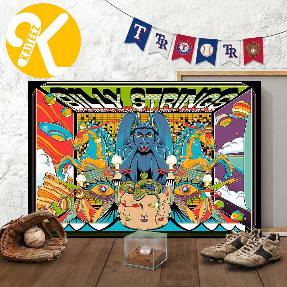 Billy Strings Denver CO Event Poster Night 2 At Ball Arena In Denver CO On September 19 2026 Art By Pedro Correa Home Decor Poster Canvas Billy Strings Denver CO Event Poster Night 2 At Ball Arena In Denver CO On September 19 2026 Art By Pedro Correa Home Decor Poster Canvas