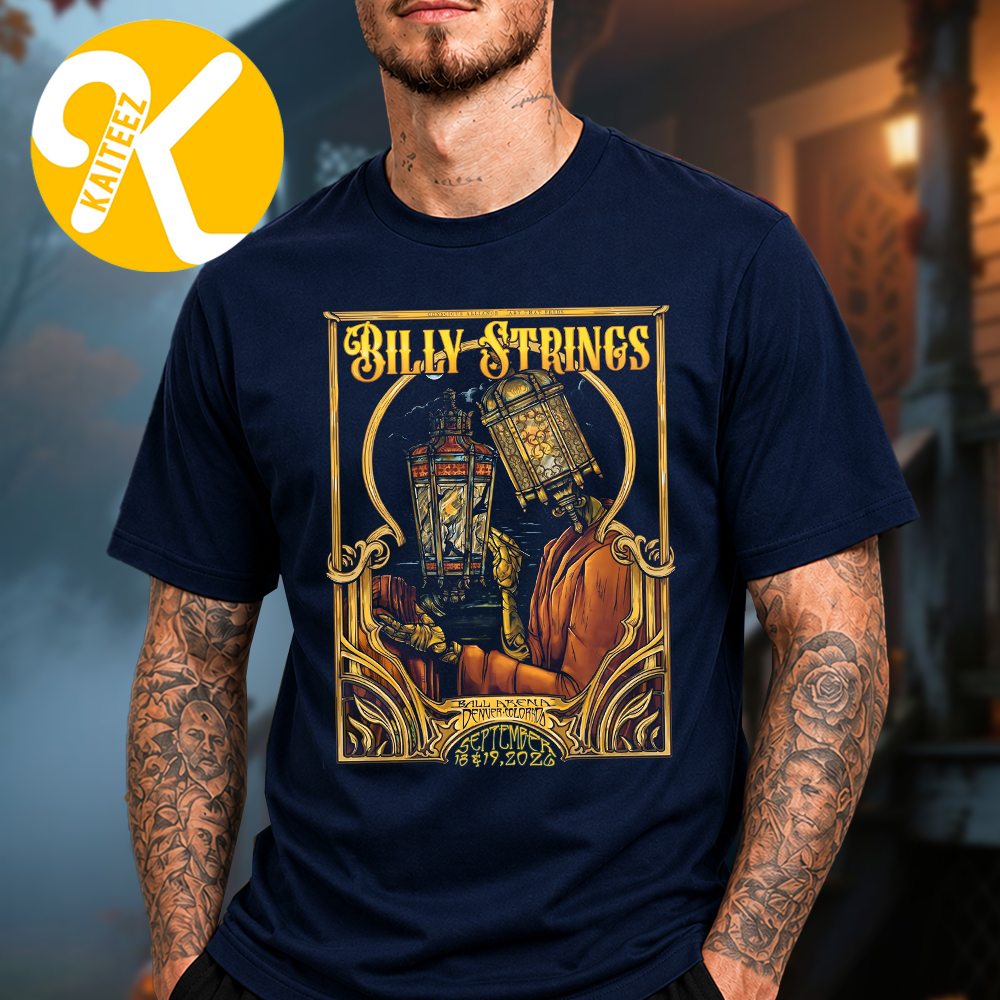 Billy Strings x Conscious Alliance At Ball Arena In Denver CO On September 18 19 2026 Unisex T-Shirt Billy Strings x Conscious Alliance At Ball Arena In Denver CO On September 18 19 2026 Unisex T-Shirt