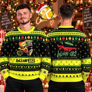 Blink 182 Enema Of The State Ugly Christmas Sweater