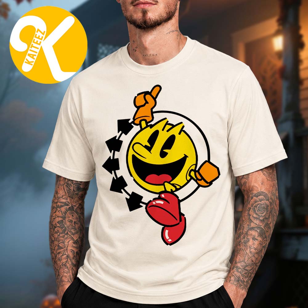 Blink 182 x PacMan x 7Eleven Comic Con Smiley Unisex T-Shirt Blink 182 x PacMan x 7Eleven Comic Con Smiley Unisex T-Shirt
