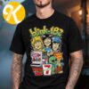 Blink 182 x PacMan x 7Eleven Comic Con Gold Star Unisex T-Shirt