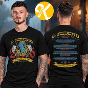 Bourbon And Beyond Festival 2026 Merch At Kentucky Expo Center In Louisville Kentucky On September 24-27 2026 Breakout Line Up Two Sided Unisex T-Shirt