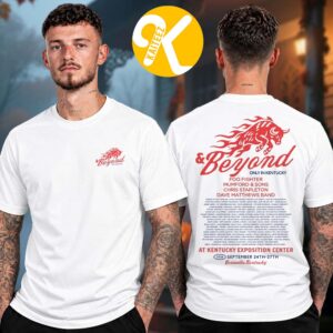 Bourbon And Beyond Festival 2026 Merch At Kentucky Expo Center In Louisville Kentucky On September 24-27 2026 Bull Rush Line Up Two Sided Unisex T-Shirt