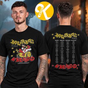 Bourbon And Beyond Festival 2026 Merch At Kentucky Expo Center In Louisville Kentucky On September 24-27 2026 Chuggin Louie Line Up Two Sided Unisex T-Shirt