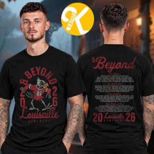 Bourbon And Beyond Festival 2026 Merch At Kentucky Expo Center In Louisville Kentucky On September 24-27 2026 Louie Line Up Two Sided Unisex T-Shirt