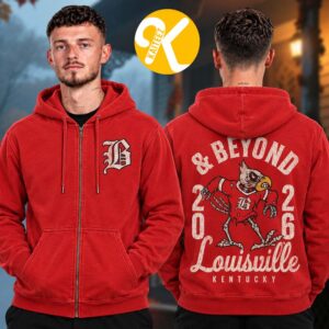 Bourbon And Beyond Festival 2026 Merch At Kentucky Expo Center In Louisville Kentucky On September 24-27 2026 Louie Zip Up Hoodie