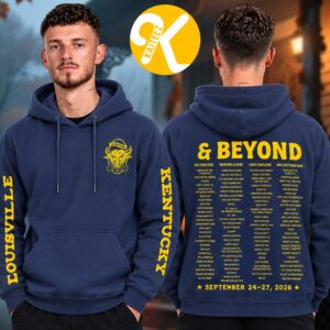 Bourbon And Beyond Festival 2026 Merch At Kentucky Expo Center In Louisville Kentucky On September 24-27 2026 Seeing Red Line Up Unisex Hoodie