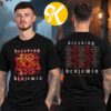 Breaking Benjamin Merch Fall Tour 2026 Phobia Track List Two Sided Unisex T-Shirt