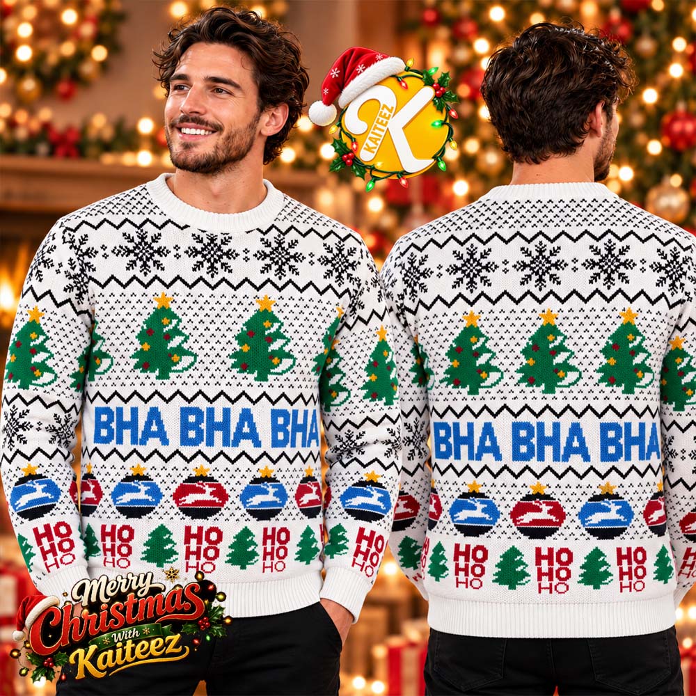Brighton And Hove Albion BHAFC Hohoho Jumper Christmas Ugly Sweater Brighton And Hove Albion BHAFC Hohoho Jumper Christmas Ugly Sweater