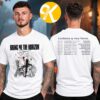 Oasis Live 27 Photo Tour Dates Two Sided Unisex T-Shirt Oasis Live 27 Photo Tour Dates Two Sided Unisex T-Shirt
