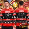 Bruce Springsteen With Santa Hat Christmas Ugly Sweater Bruce Springsteen With Santa Hat Christmas Ugly Sweater