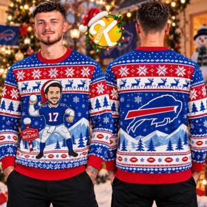 Buffalo Bills NFL Player Christmas Ugly Sweater