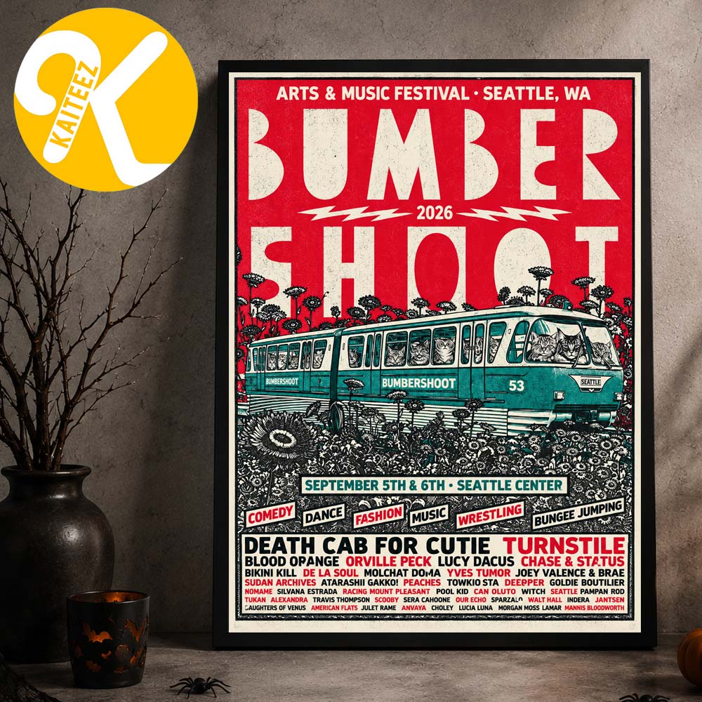 Bumbershoot Art And Music Festival 2026 Event Poster At Seattle Center In Seattle WA On September 5 6 2026 Line Up Home Decor Poster Canvas Bumbershoot Art And Music Festival 2026 Event Poster At Seattle Center In Seattle WA On September 5 6 2026 Line Up Home Decor Poster Canvas