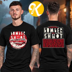 Bumbershoot Art And Music Festival 2026 Merch Meow Train Line Up Two Sided Unisex T-Shirt