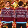 Burnley FC Xmas Jumper Gnome Wrap Christmas Ugly Sweater Burnley FC Xmas Jumper Gnome Wrap Christmas Ugly Sweater
