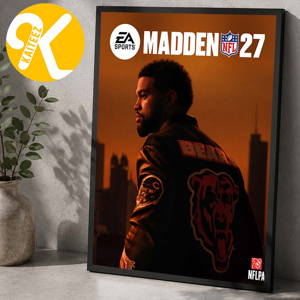 Caleb Williams EA SPORTS Madden NFL 27 Covers Home Decor Poster Canvas Caleb Williams EA SPORTS Madden NFL 27 Covers Home Decor Poster Canvas