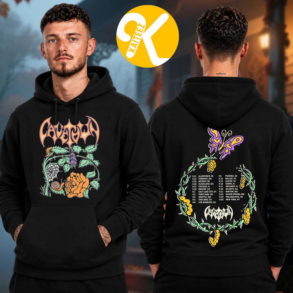 Cavetown Running With Scissors USA Tour 2026 Event Tour Dates Two Sided Unisex Hoodie Cavetown Running With Scissors USA Tour 2026 Event Tour Dates Two Sided Unisex Hoodie